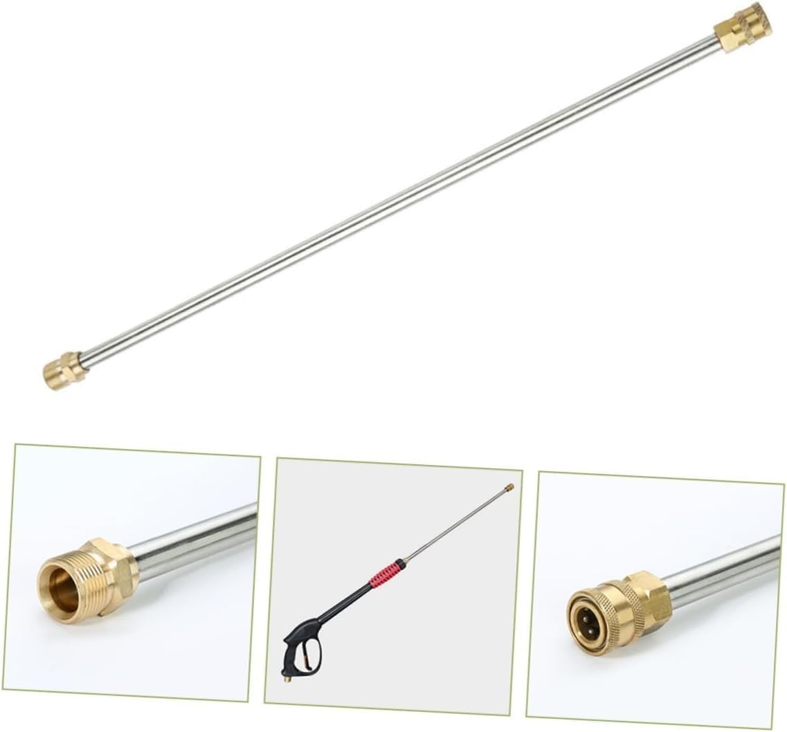 Lanza de Extensión para Pistola de Hidrolavadora a Presión de 1/4" Conexión Rápida. (Recta)