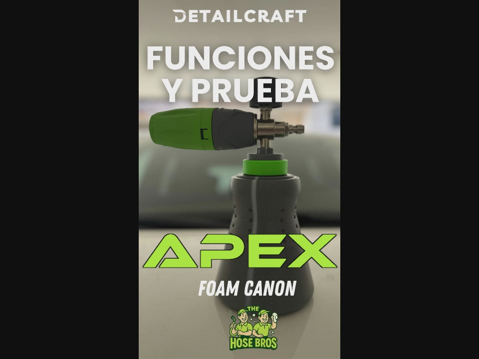 foam cannon, cañon de espuma